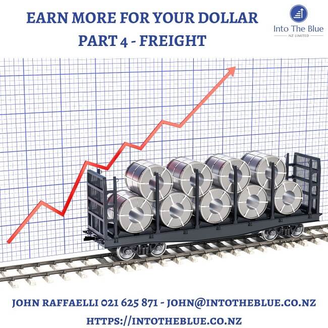 Earn More For Your Dollar – Part 4 – Freight