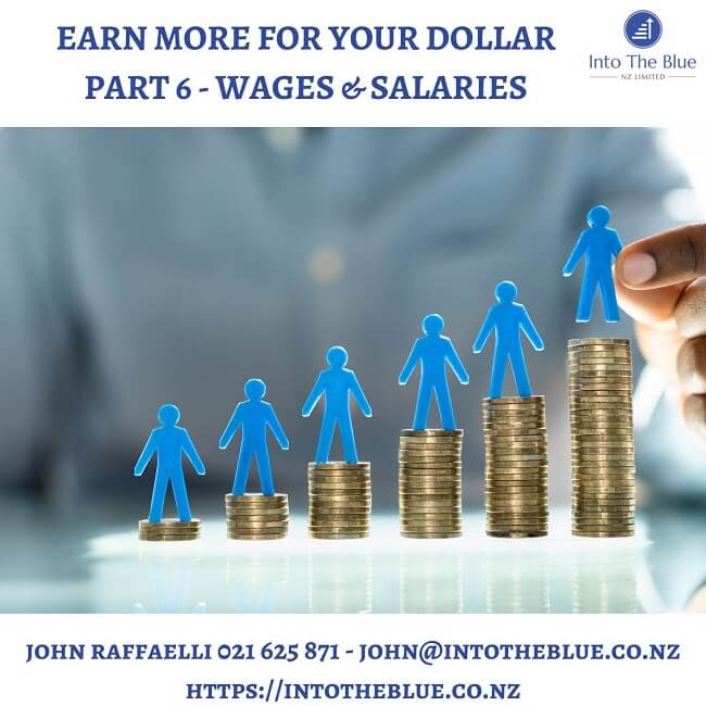 Earn More For Your Dollar – Part 6 – Wages And Salaries