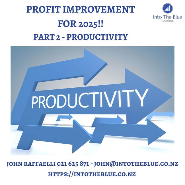 Profit Improvement 2025 – Part 2 – Productivity