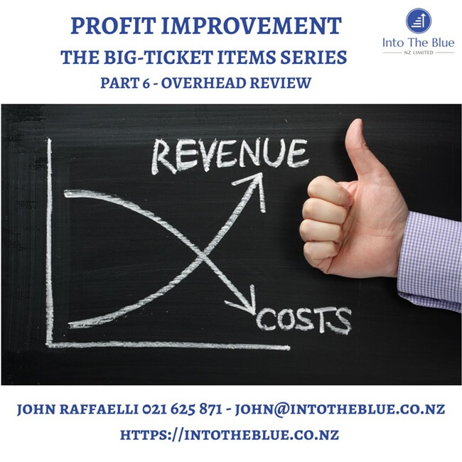 Profit Improvement – Big-Ticket Items – Part 6